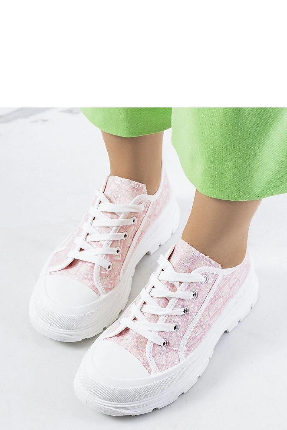 Valida rose Platform dame Sneakers til dame fra MS StyleHaven, laget av Viskose; polyester; Polyamid, farge Rosa, størrelse 37, med long ermer, perfekt til casual