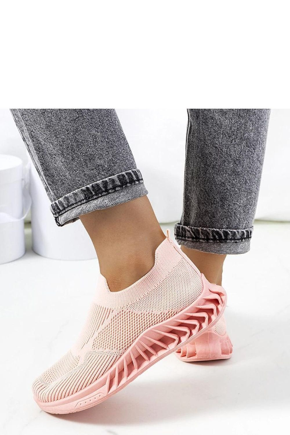 Neda komfort joggesko til dame til dame fra MS StyleHaven, laget av Viskose; polyester; Polyamid, farge Rosa 2, størrelse 36, med long ermer, perfekt til casual