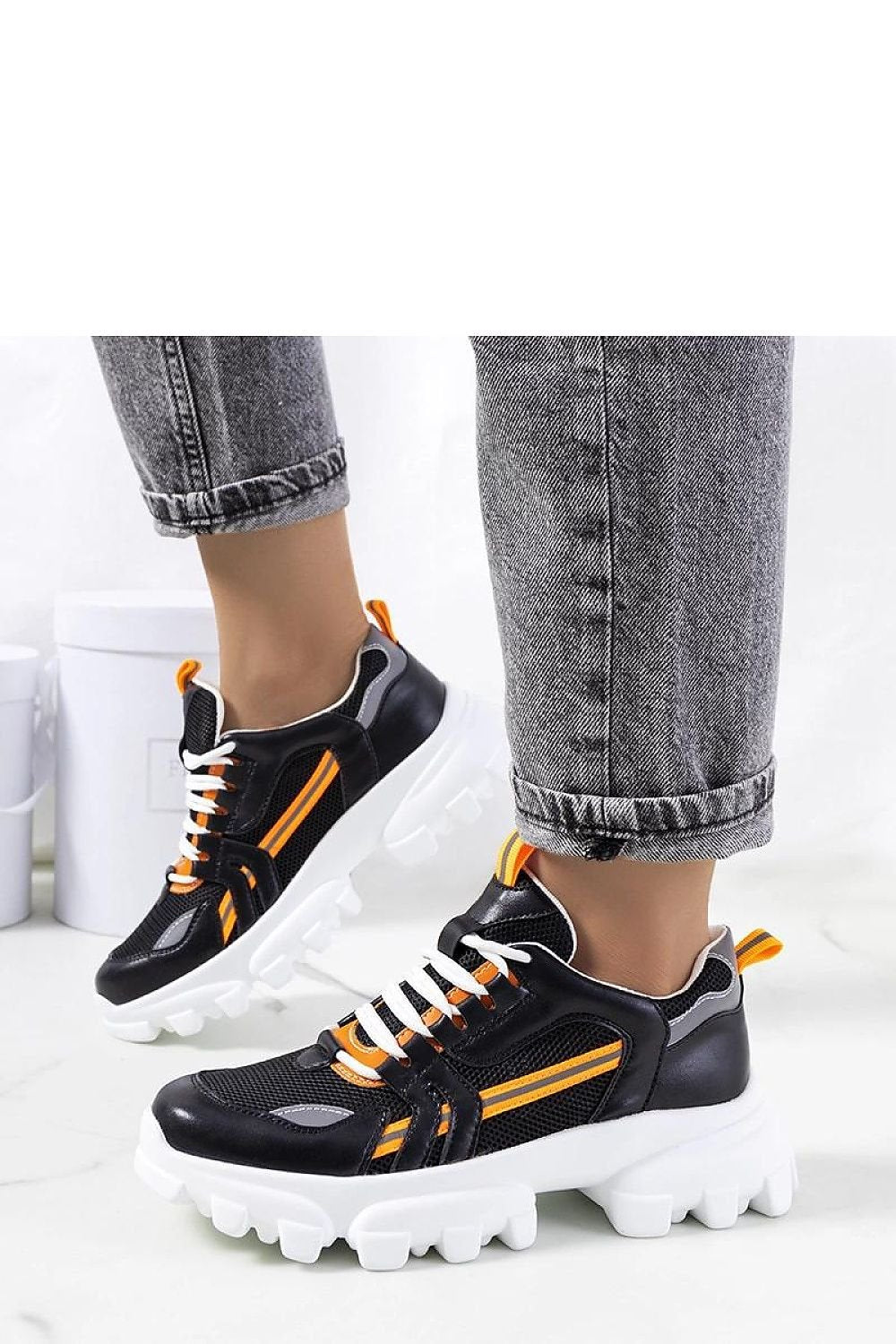Bernier Sport – Hvite dame sneakers med høy såle til dame fra MS StyleHaven, laget av Viskose; polyester; Polyamid, farge Hvit, størrelse 41, med long ermer, perfekt til casual