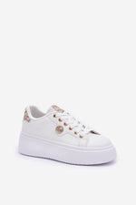 Ella Sneakers til dame til dame fra MS StyleHaven, laget av Viskose; polyester; Polyamid, farge Hvit 2, størrelse 37, med long ermer, perfekt til casual