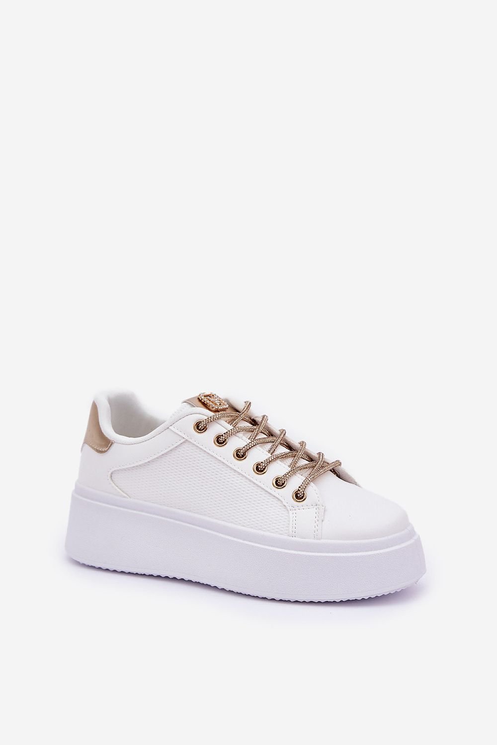 Liora Sneakers til dame - hverdagskomfort til dame fra MS StyleHaven, laget av Viskose; polyester; Polyamid, farge beige, størrelse 40, med long ermer, perfekt til casual