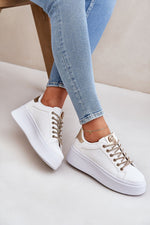Liora Sneakers til dame - hverdagskomfort til dame fra MS StyleHaven, laget av Viskose; polyester; Polyamid, farge beige, størrelse 41, med long ermer, perfekt til casual