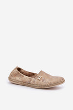 Espadrille - Step in style til dame fra MS StyleHaven, laget av Bomull; polyester, farge beige, størrelse 37, med 45720 ermer, perfekt til casual; dress