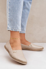 Espadrille - Step in style til dame fra MS StyleHaven, laget av Bomull; polyester, farge Gul, størrelse 36, med 45720 ermer, perfekt til casual; dress