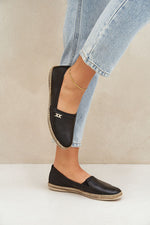 Espadrille - Step in style til dame fra MS StyleHaven, laget av Bomull; polyester, farge Gul, størrelse 41, med 45720 ermer, perfekt til casual; dress