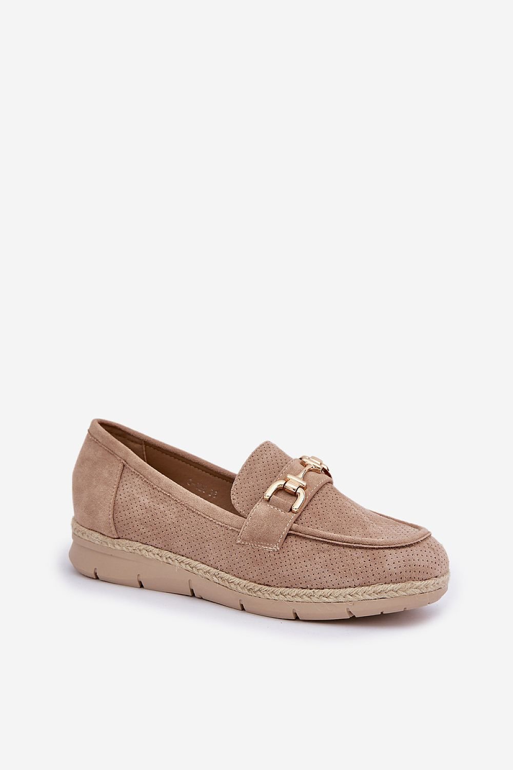 Mokkasiner til dame med overdel og gitter - Økosemskede til dame fra MS StyleHaven, laget av Viskose; polyester; Polyamid, farge Svart, størrelse 40, med long ermer, perfekt til dress; casual