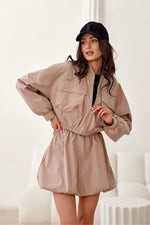 Jacket Roco Fashion fra MS StyleHaven, størrelse XS/S, med short, bukselengde long, kjolelengde midi, kjolestil wrap