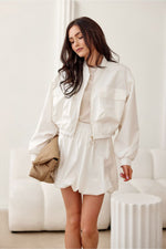 Jacket Roco Fashion fra MS StyleHaven, størrelse M/L, med short, bukselengde long, kjolelengde midi, kjolestil wrap