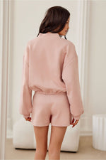 Jacket Roco Fashion fra MS StyleHaven, størrelse L/XL, med short, bukselengde long, kjolelengde midi, kjolestil wrap