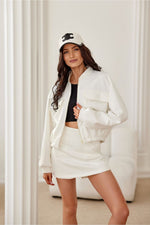 Jacket Roco Fashion fra MS StyleHaven, størrelse L/XL, med short, bukselengde long, kjolelengde midi, kjolestil wrap