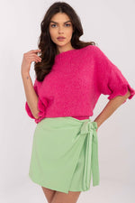 Jumper Italy Moda fra MS StyleHaven, størrelse one-size-fits-all, med short, bukselengde long, kjolelengde midi, kjolestil wrap