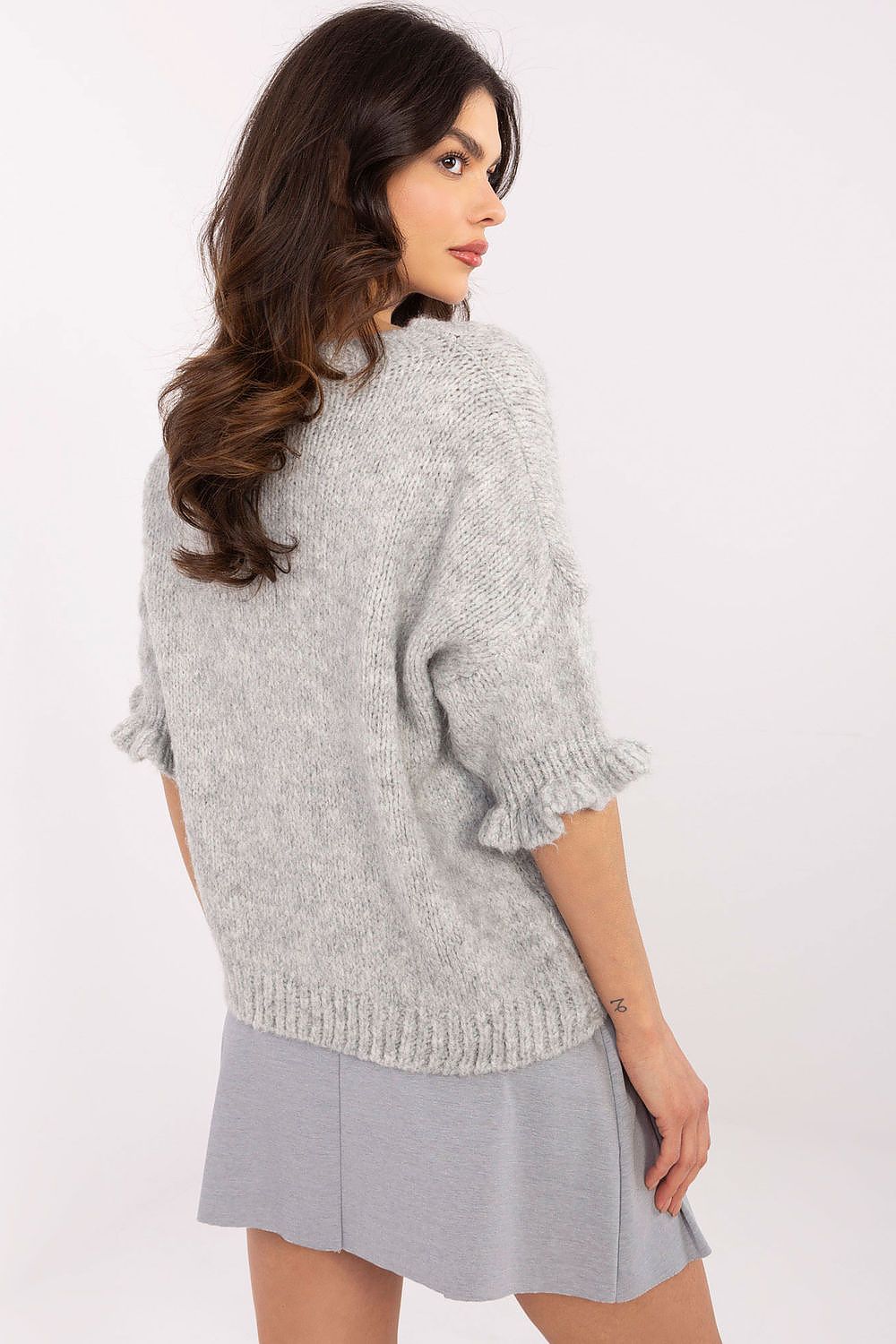 Jumper Italy Moda fra MS StyleHaven, størrelse one-size-fits-all, med short, bukselengde long, kjolelengde midi, kjolestil wrap