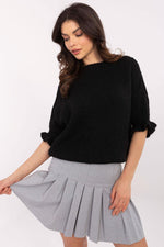 Jumper Italy Moda fra MS StyleHaven, størrelse one-size-fits-all, med short, bukselengde long, kjolelengde midi, kjolestil wrap