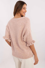 Jumper Italy Moda fra MS StyleHaven, størrelse one-size-fits-all, med short, bukselengde long, kjolelengde midi, kjolestil wrap