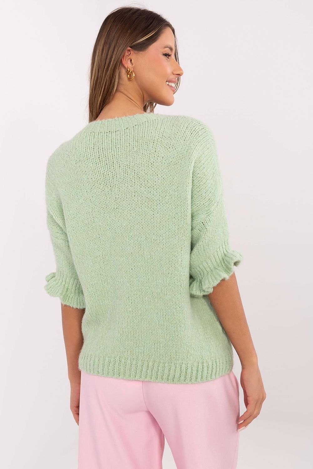 Jumper Italy Moda fra MS StyleHaven, størrelse one-size-fits-all, med short, bukselengde long, kjolelengde midi, kjolestil wrap
