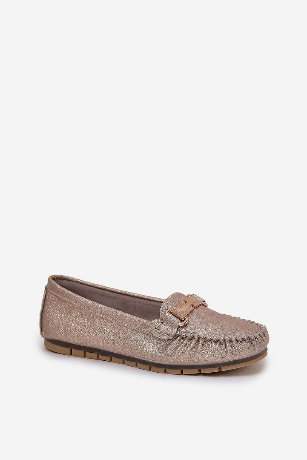 Mocassin Step in Style til dame fra MS StyleHaven, laget av modal-1; Bomull; Elastan, farge Gul, størrelse 37, med 45720 ermer, perfekt til casual