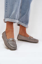 Mocassin Step in Style til dame fra MS StyleHaven, laget av modal-1; Bomull; Elastan, farge Gul, størrelse 39, med 45720 ermer, perfekt til casual