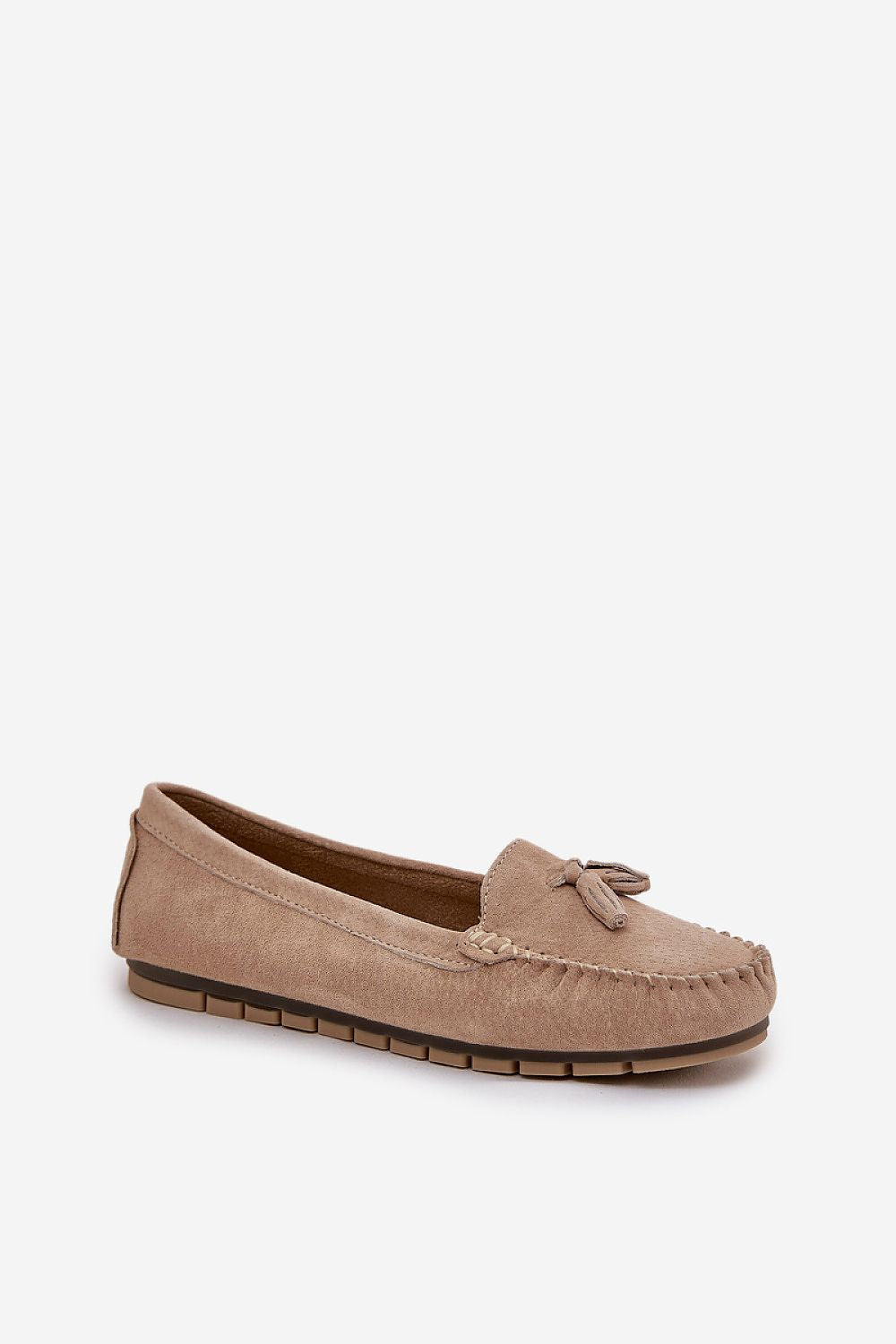 Mocassin Step in Style til dame fra MS StyleHaven, laget av modal-1; Bomull; Elastan, farge Svart, størrelse 40, med 45720 ermer, perfekt til casual