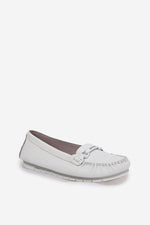Mocassin Step in Style til dame fra MS StyleHaven, laget av modal-1; Bomull; Elastan, farge Svart, størrelse 37, med 45720 ermer, perfekt til casual