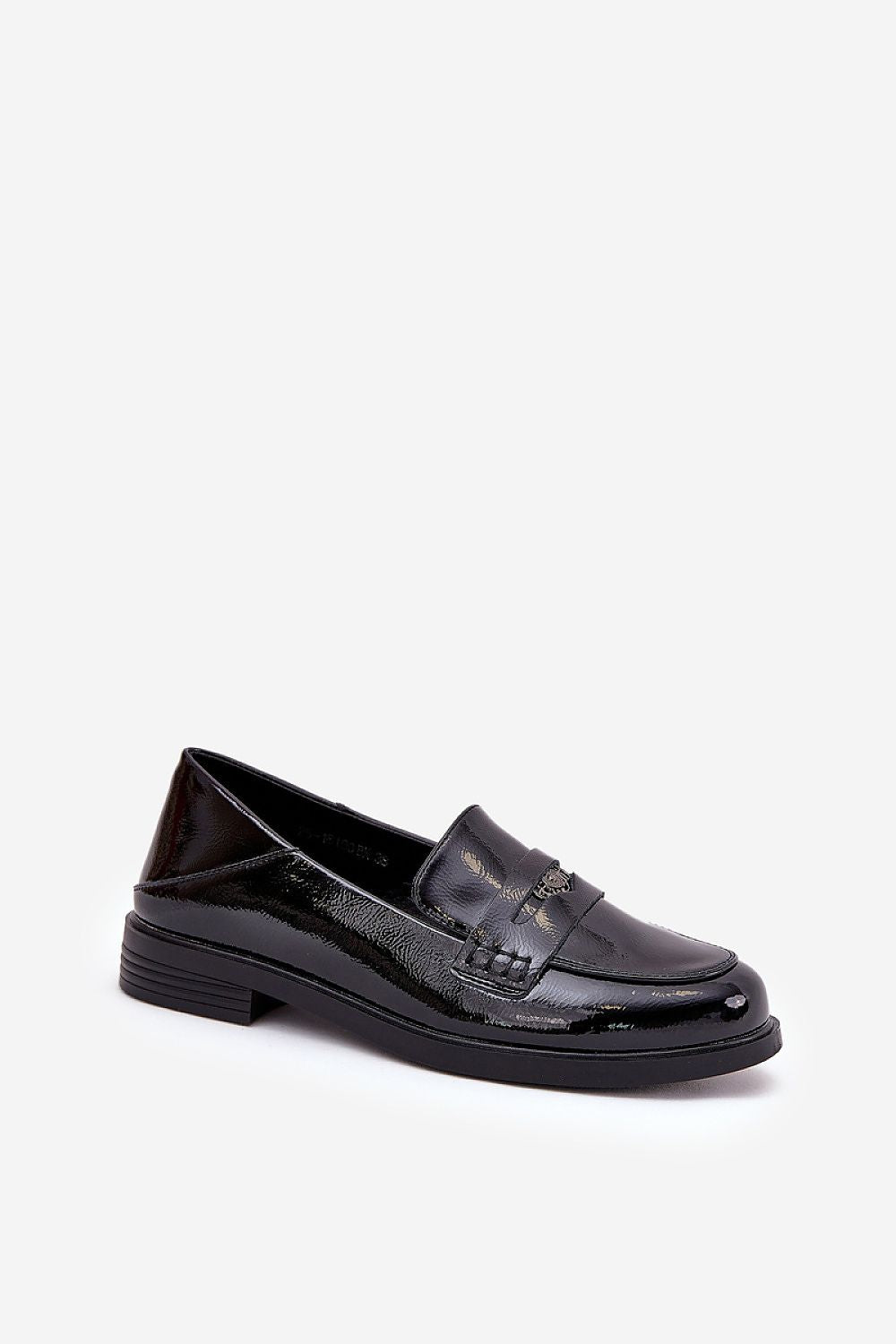 Mocassin Step in Style til dame fra MS StyleHaven, laget av modal-1; Bomull; Elastan, farge Svart, størrelse 37, med 45720 ermer, perfekt til dress