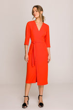 Dagkjole Stylove til dame fra MS StyleHaven, laget av polyester, farge Blå 2, størrelse s, med lang ermer, perfekt til casual; dress