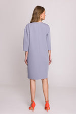 Dagkjole Stylove til dame fra MS StyleHaven, laget av polyester; Viskose, farge Rød, størrelse L, med lang ermer, perfekt til casual; dress