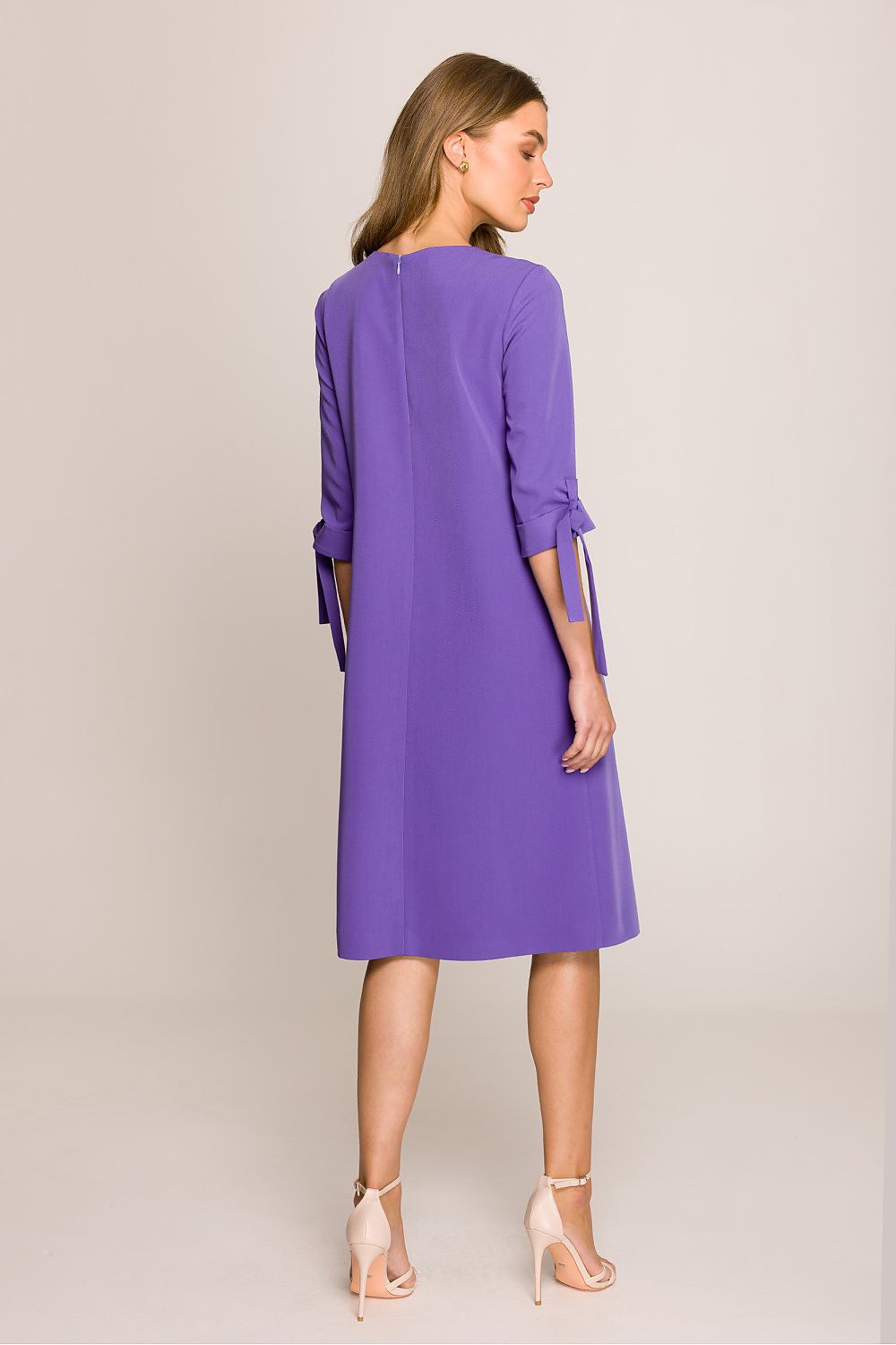 Dagkjole Stylove til dame fra MS StyleHaven, laget av polyester; Viskose, farge Rød, størrelse XL, med short; 3-4 ermer, perfekt til casual; dress