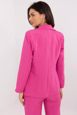 Jakke Italy Moda til dame fra MS StyleHaven, størrelse L, med short, bukselengde long, kjolelengde midi, kjolestil wrap