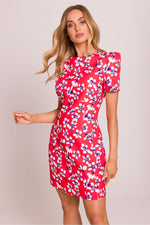 Mini Dagkjole - Moe til dame fra MS StyleHaven, laget av polyester, farge Flerfarget, størrelse XL, med short ermer, perfekt til dress