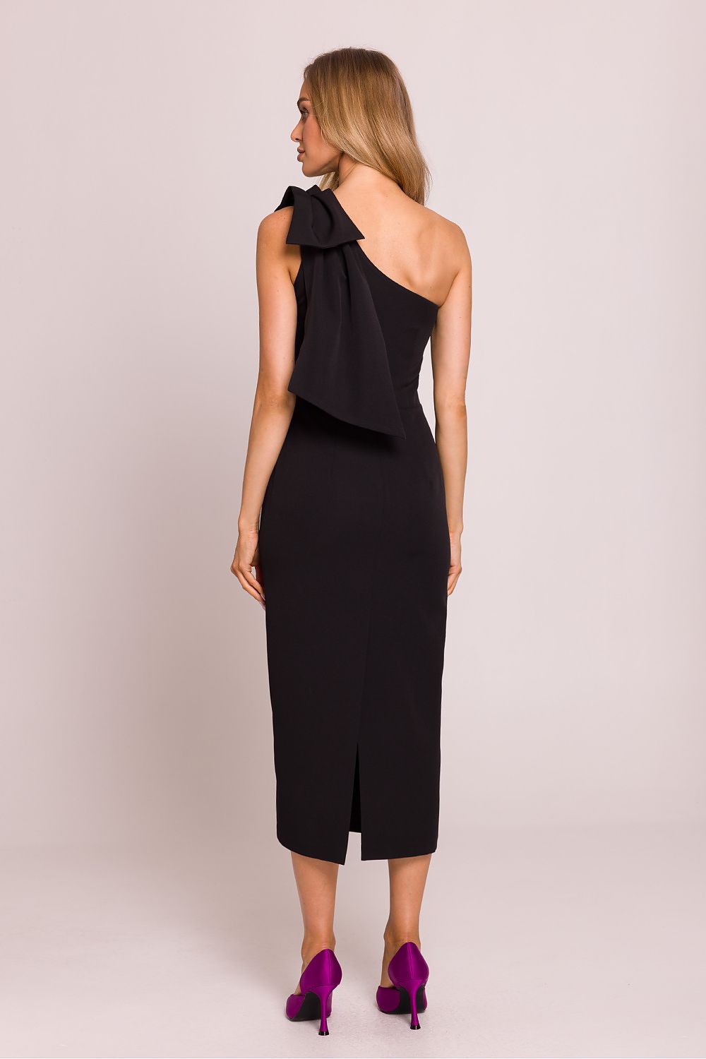 En skulder Cocktailkjole - Moe til dame fra MS StyleHaven, laget av polyester, farge Grønn 2, størrelse XL, med sleeveless ermer, perfekt til dress