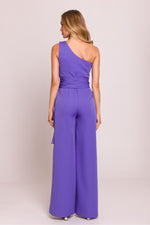 En skulder Jumpsuit - Moe til dame fra MS StyleHaven, laget av polyester, farge Brun, størrelse L, med sleeveless ermer, perfekt til dress