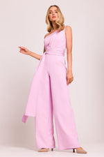 En skulder Jumpsuit - Moe til dame fra MS StyleHaven, laget av polyester, farge Grønn 2, størrelse L, med sleeveless ermer, perfekt til dress