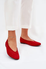 ballerina-sko Step in style til dame fra MS StyleHaven, laget av Bomull; polyester, farge Svart, størrelse 39, med 45720 ermer, perfekt til casual; dress
