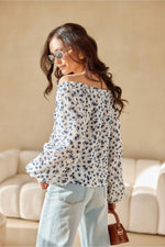 Solea – romantisk bluse med spansk inspirasjon fra Roco Fashion fra MS StyleHaven, størrelse 40, med long, bukselengde long, kjolelengde maxi, kjolestil flared; gown
