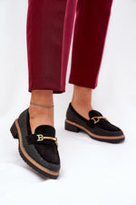 Mocassin Step in Style til dame fra MS StyleHaven, laget av Bomull, farge beige, størrelse 39, med short ermer, perfekt til dress; casual