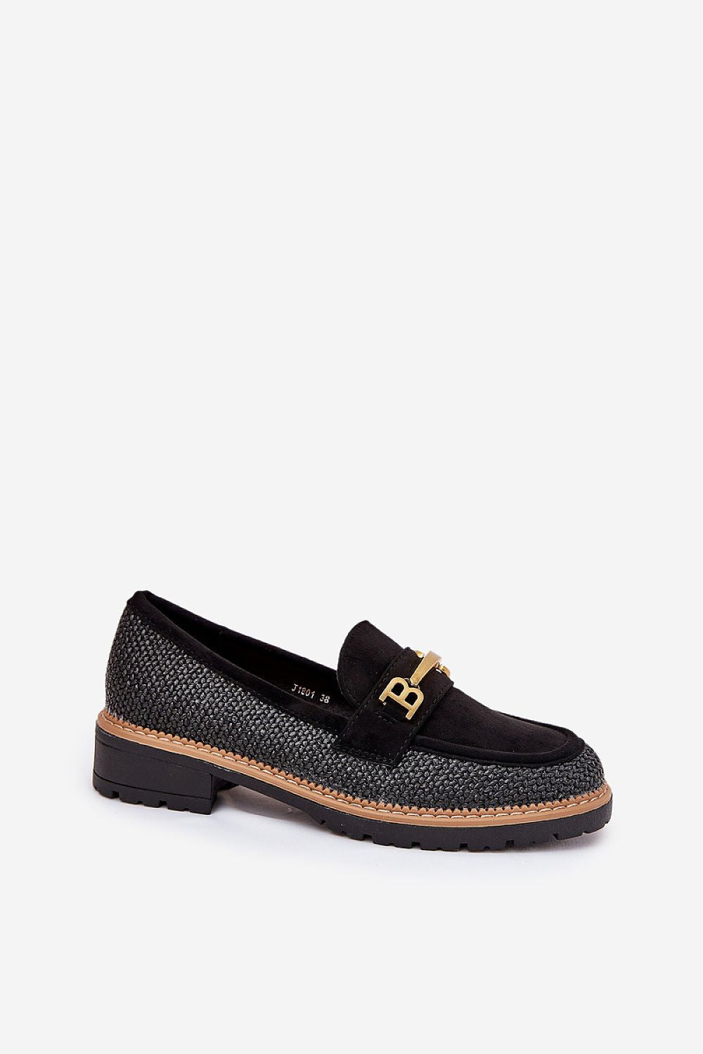 Mocassin Step in Style til dame fra MS StyleHaven, laget av Bomull, farge beige, størrelse 40, med short ermer, perfekt til dress; casual