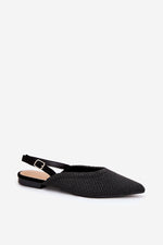 ballerina-sko Step in style til dame fra MS StyleHaven, laget av Bomull; polyester, farge beige, størrelse 40, med 45720 ermer, perfekt til casual; dress