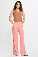 Bluse Nife til dame fra MS StyleHaven, laget av Viskose, farge Brun, størrelse 38, med sleeveless; 3-4 ermer, perfekt til casual; dress