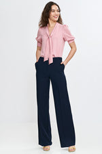 Bluse Nife til dame fra MS StyleHaven, laget av Viskose, farge Rosa, størrelse 38, med 3-4; long ermer, perfekt til casual; dress