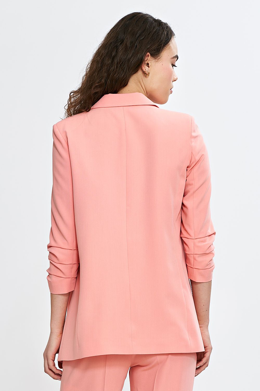 Jakke Nife til dame fra MS StyleHaven, laget av Viskose, farge Rosa, størrelse 40, med short ermer, perfekt til casual; dress