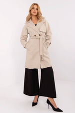 Casual Frakk - Och Bella til dame fra MS StyleHaven, laget av polyester, farge Svart, størrelse XL, med long ermer, perfekt til casual; dress