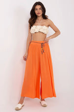 Damebukser Och Bella til dame fra MS StyleHaven, laget av Viskose, farge Grønn 4, størrelse s, med strapless ermer