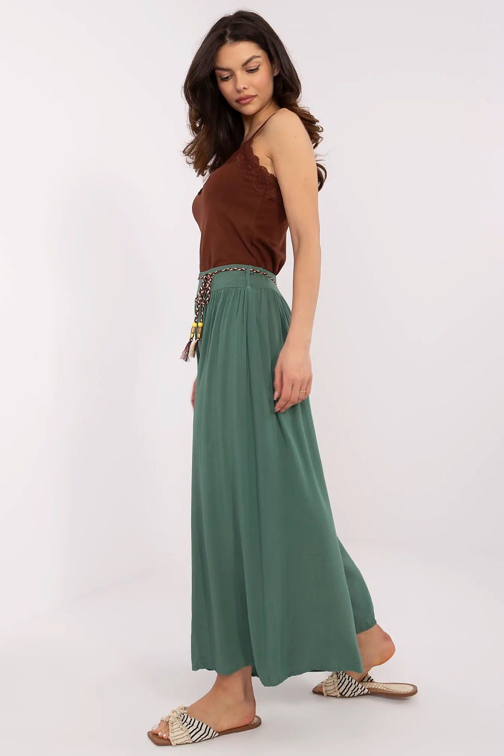 Damebukser Och Bella til dame fra MS StyleHaven, laget av Viskose, farge Oransje, størrelse M, med strapless ermer