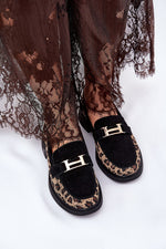 Mocassin Step in Style til dame fra MS StyleHaven, laget av Bomull, farge Svart, størrelse 38, med short ermer, perfekt til casual; dress