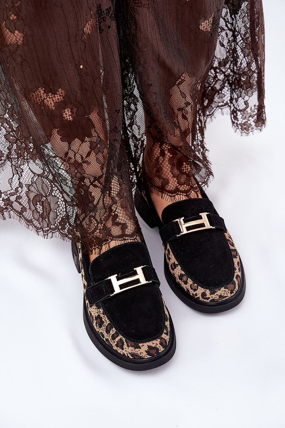 Mocassin Step in Style til dame fra MS StyleHaven, laget av Bomull, farge Svart, størrelse 38, med short ermer, perfekt til casual; dress