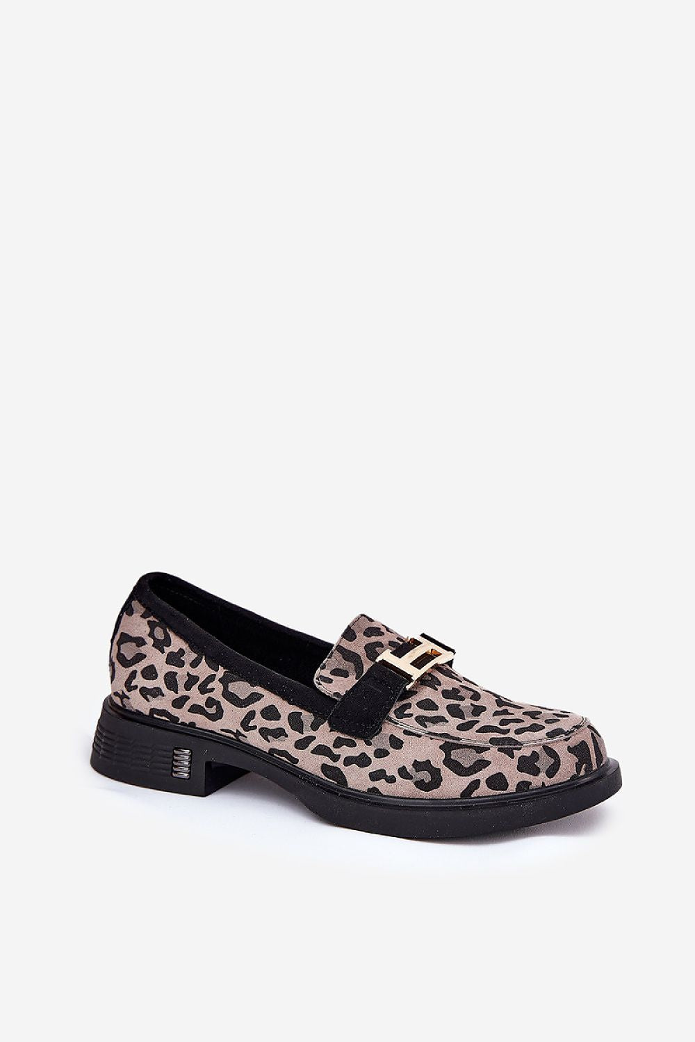 Mocassin Step in Style til dame fra MS StyleHaven, laget av Bomull, farge Grå, størrelse 37, med short ermer, perfekt til casual; dress