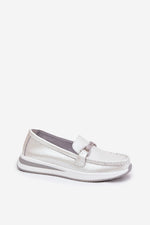 Mocassin Step in Style til dame fra MS StyleHaven, laget av Bomull, farge Rosa, størrelse 40, med short ermer, perfekt til casual