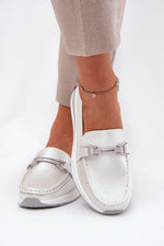 Mocassin Step in Style til dame fra MS StyleHaven, laget av Bomull, farge Rosa, størrelse 41, med short ermer, perfekt til casual