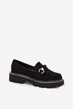 Mocassin Step in Style til dame fra MS StyleHaven, laget av Bomull, farge Svart, størrelse 37, med short ermer, perfekt til casual