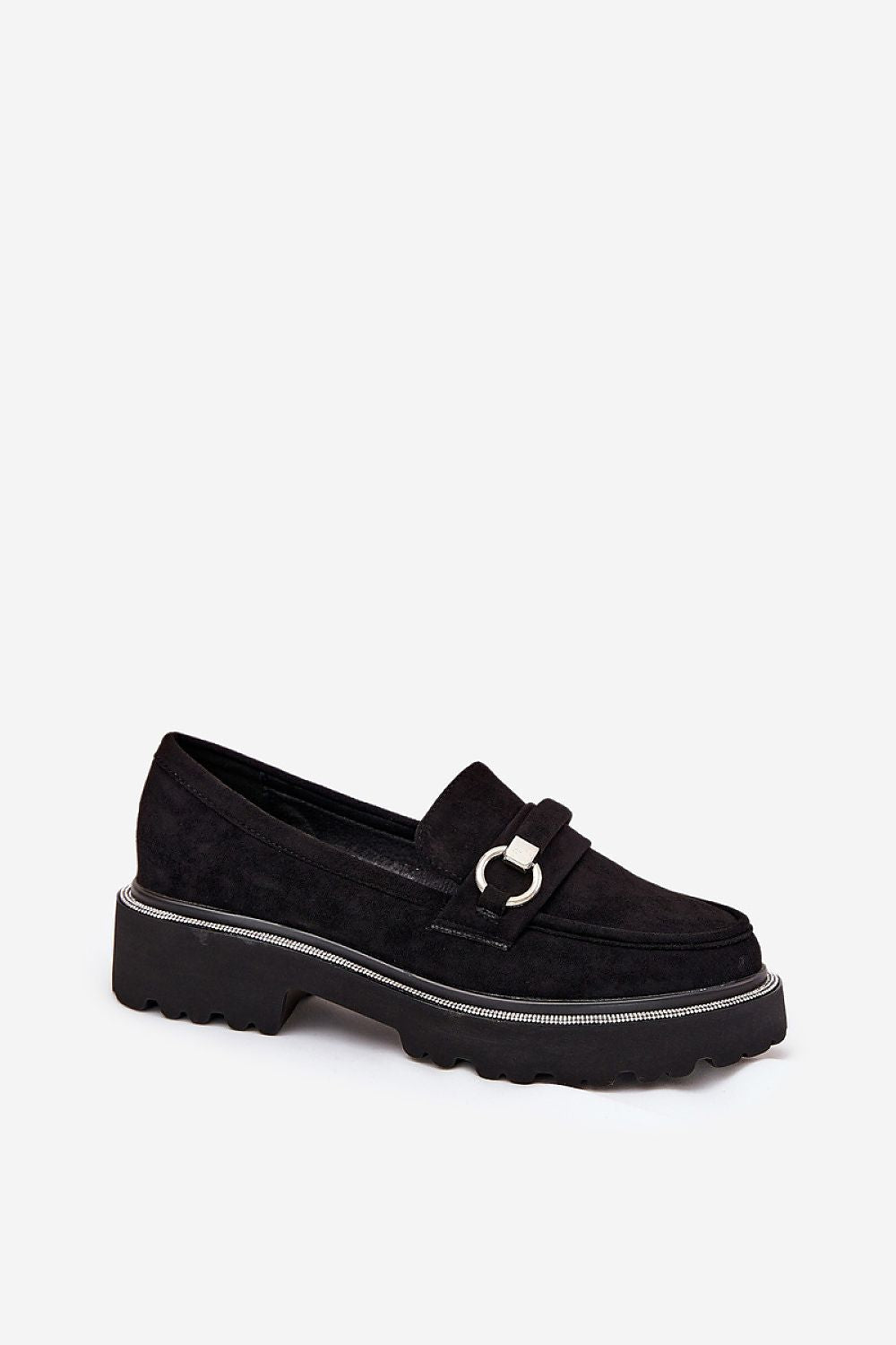 Mocassin Step in Style til dame fra MS StyleHaven, laget av Bomull, farge Svart, størrelse 37, med short ermer, perfekt til casual